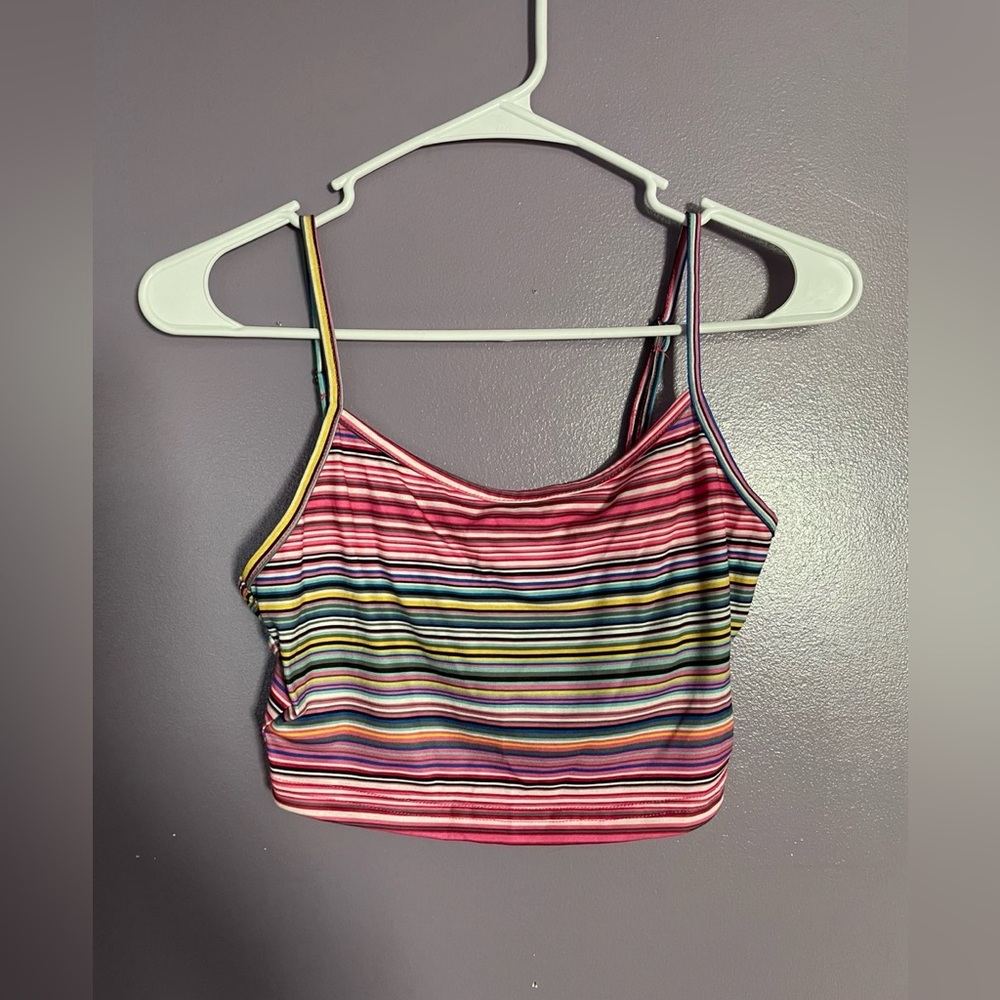 SHEIN Colorful Striped Top